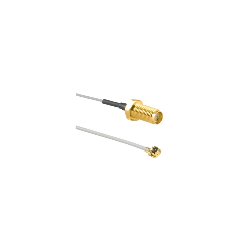 1 pcs - Linx RP-SMA to U.FL Coaxial Cable, 200mm, Terminated