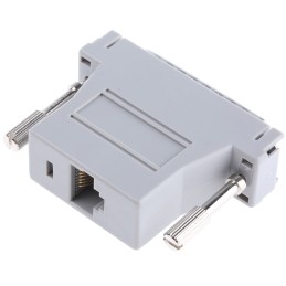 1 pcs - RS PRO D Sub Adapter Male 25 Way D-Sub to Female RJ45