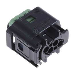 10 pcs - TE Connectivity, Micro Quadlok System Automotive Connector Socket 4 Way