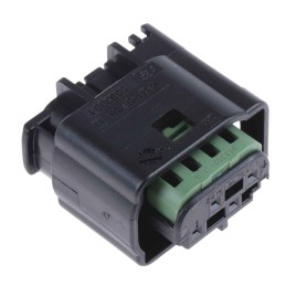 10 pcs - TE Connectivity, Micro Quadlok System Automotive Connector Socket 4 Way