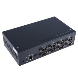 1 pcs - Brainboxes Serial Device Server, 1 Ethernet Port, 8 Serial Port, RS232 Interface, 1Mbit/s Baud Rate