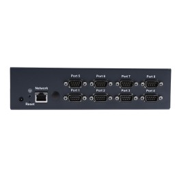 1 pcs - Brainboxes Serial Device Server, 1 Ethernet Port, 8 Serial Port, RS232 Interface, 1Mbit/s Baud Rate
