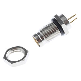 1 pcs - binder Circular Connector, 3 Contacts, Panel Mount, M8 Connector, Socket, Male, IP65, IP67, 718 Series