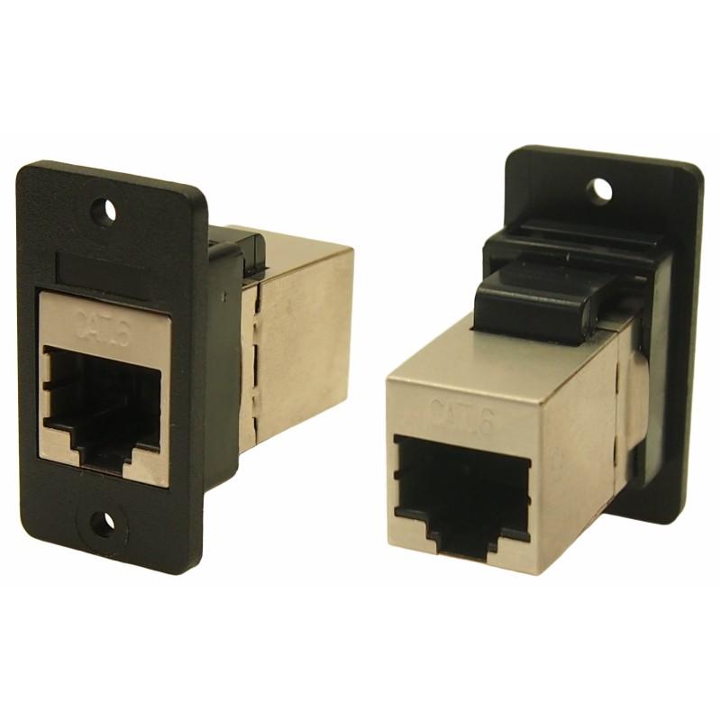 1 pcs - RS PRO Female RJ45 Connector, Panel Mount, Cat6
