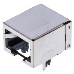 1 pcs - Wurth Elektronik WR-MJ Series Female RJ45 Connector, PCB Mount, Cat5, STP Shield