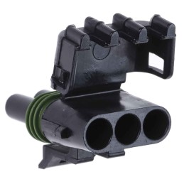 1 pcs - Delphi, Weather-Pack Automotive Connector Socket 3 Way