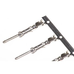 10 pcs - TE Connectivity Male Crimp Circular Connector Contact, Contact Size 16, Wire Size 18 - 16 AWG