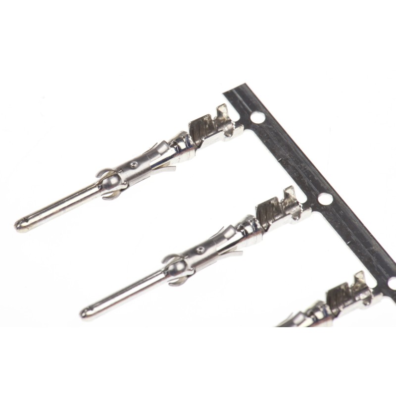 10 pcs - TE Connectivity Male Crimp Circular Connector Contact, Contact Size 16, Wire Size 18 - 16 AWG