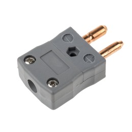 1 pcs - RS PRO In-Line Thermocouple Connector for Use with Type B Thermocouple, Standard Size, ANSI Standard