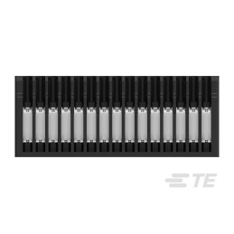 5 pcs - TE Connectivity MICRO CT Series Straight Cable Mount, IDC PCB Socket, 15-Contact, 1-Row, 1.2mm Pitch, IDC Termination