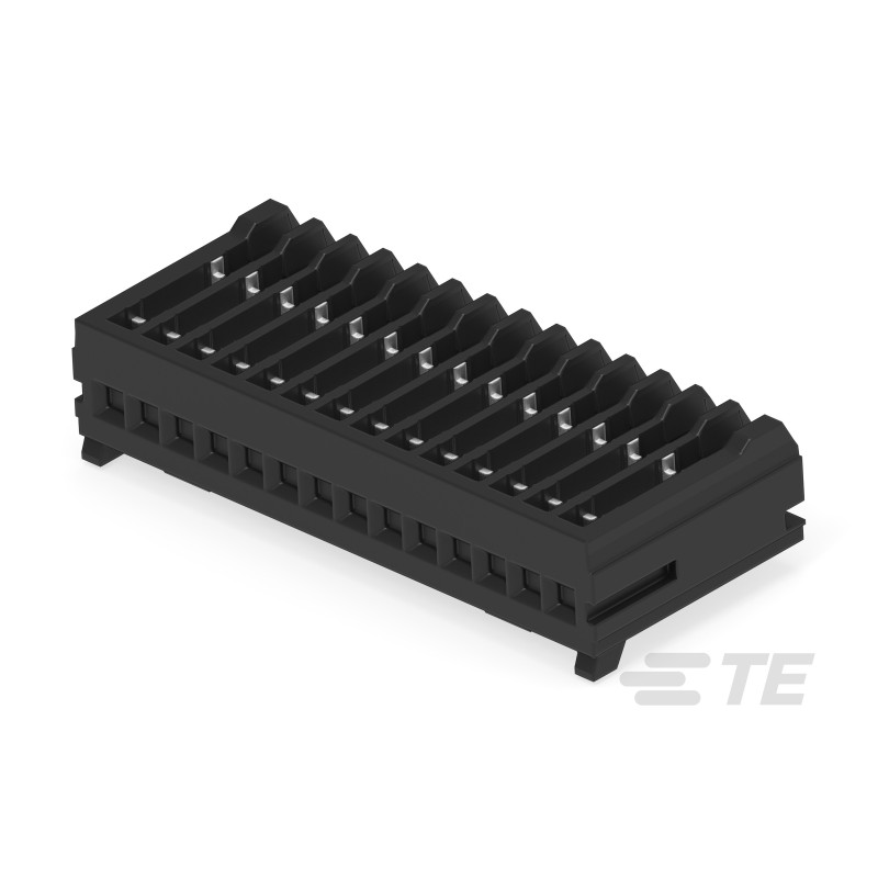 5 pcs - TE Connectivity MICRO CT Series Straight Cable Mount, IDC PCB Socket, 14-Contact, 1-Row, 1.2mm Pitch, IDC Termination