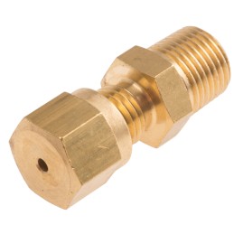 1 pcs - RS PRO In-Line Thermocouple Compression Fitting for Use with Thermocouple, 1/8 NPT, 1.5mm Probe, RoHS Compliant Standard