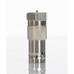 1 pcs - RS PRO Straight 75Ω Coaxial Adapter Type F Plug to BNC Socket 1GHz