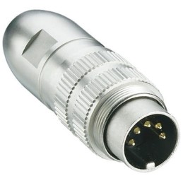1 pcs - Lumberg 7 Pole Din Plug, DIN EN 60529, 5A, 60 V ac IP68, Male, Cable Mount