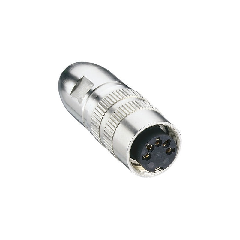 1 pcs - Lumberg 7 Pole Din Socket, DIN EN 60529, 5A, 60 V ac IP68, Female, Cable Mount