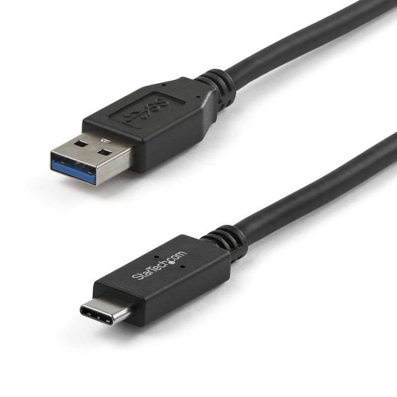 1 pcs - StarTech.com USB 3.1 Cable, Male USB A to Male USB C Cable, 1m