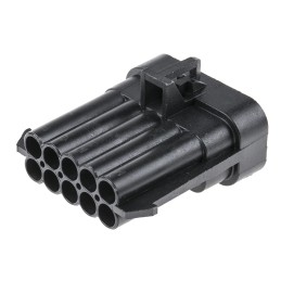1 pcs - Delphi, Metri-Pack 150 Automotive Connector Plug 10 Way, Crimp Termination