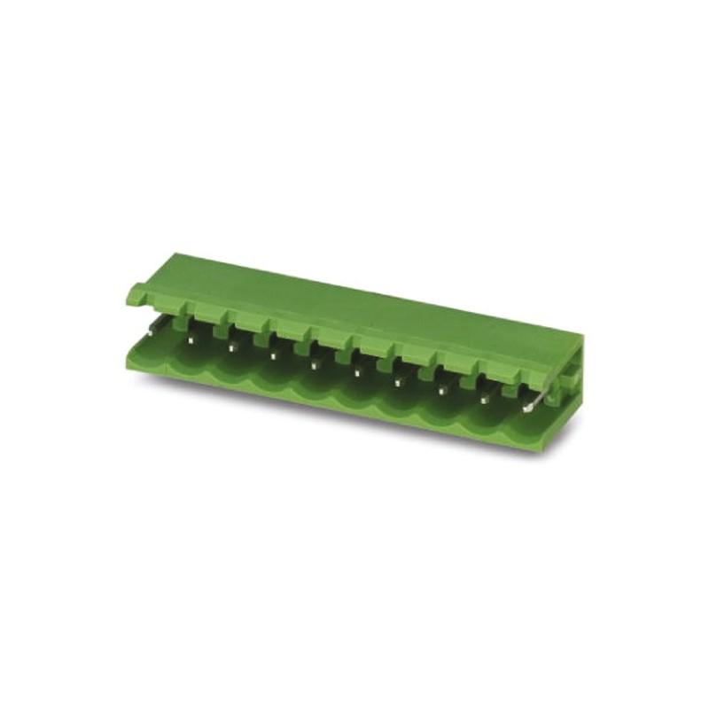 1 pcs - Phoenix Contact 5.08mm Pitch 10 Way Right Angle Pluggable Terminal Block, Header, Solder Termination