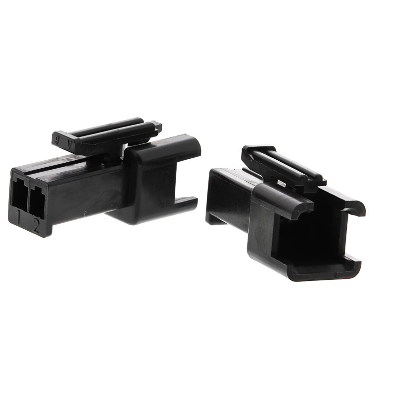 10 pcs - JST Female Connector Housing, 2 Way, 1 Row