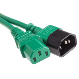 1 pcs - RS PRO IEC C13 Socket to IEC C14 Plug Power Cord, 3m