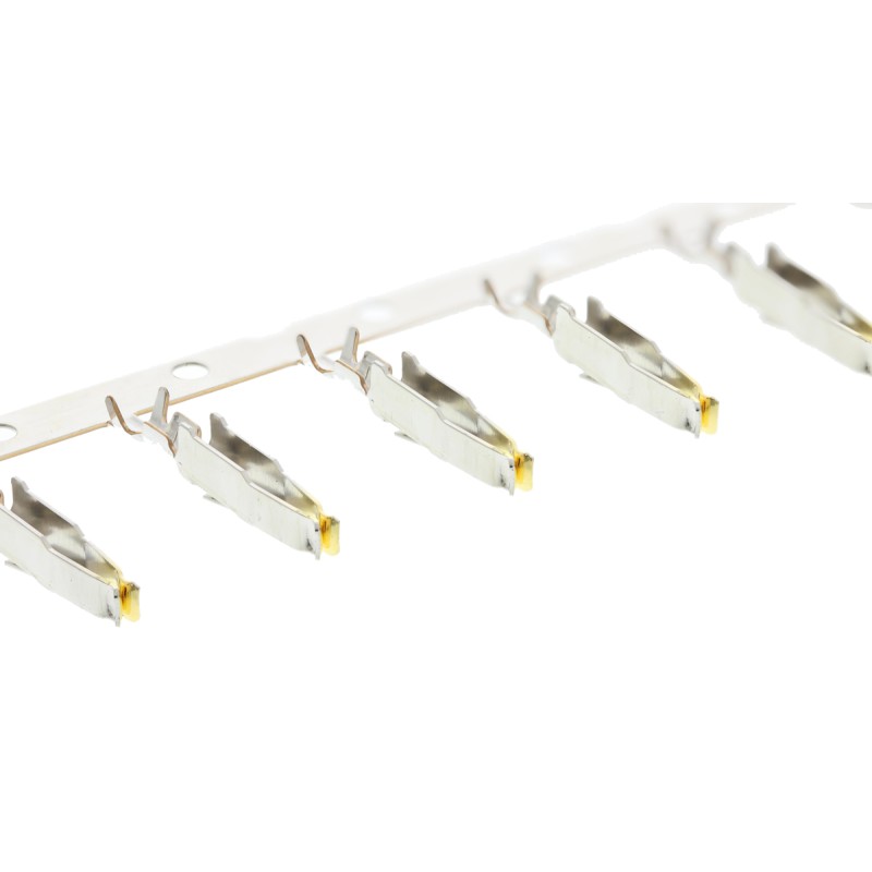 10 pcs - HARTING 09 06 , Straight , Female , Copper Alloy , Backplane Connector Contact