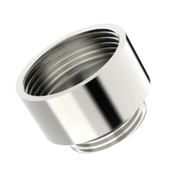 1 Bag of 5 - Lapp Cable Gland Adaptor, M16 Exterior Thread, M20 Interior Thread, Nickel Plated Brass, SKINDICHT Series