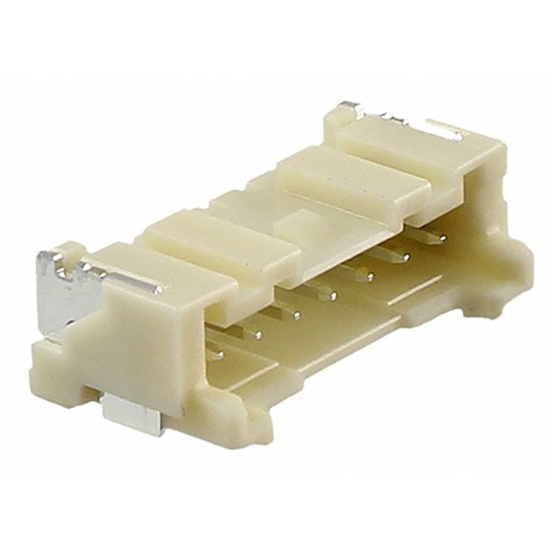 2 pcs - JST PA Series Right Angle Surface Mount PCB Header, 7 Contact(s), 2.0mm Pitch, 1 Row(s), Shrouded