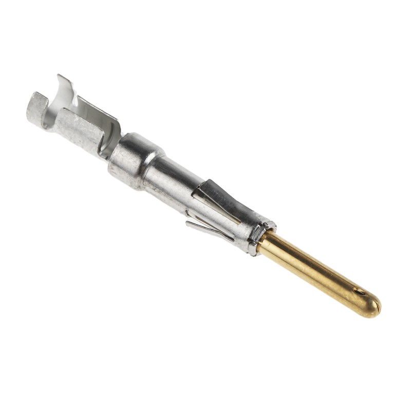 10 pcs - ITT Cannon Trident Series Male Crimp Terminal, 16AWG Max