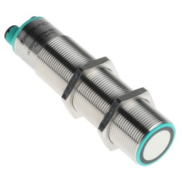 1 pcs - Pepperl + Fuchs Ultrasonic Barrel-Style Proximity Sensor, M30 x 1.5, 80 - 2000 mm Detection, Analogue Output, 10