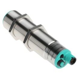 1 pcs - Pepperl + Fuchs Ultrasonic Barrel-Style Proximity Sensor, M30 x 1.5, 80 - 2000 mm Detection, Analogue Output, 10
