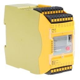 1 pcs - Pilz Safety Switch Safety Relay, 24 - 240V ac/dc, 2 Safety Contacts