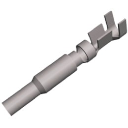 10 pcs - TE Connectivity Universal MATE-N-LOK II Series Female Crimp Terminal, 20AWG Min, 14AWG Max