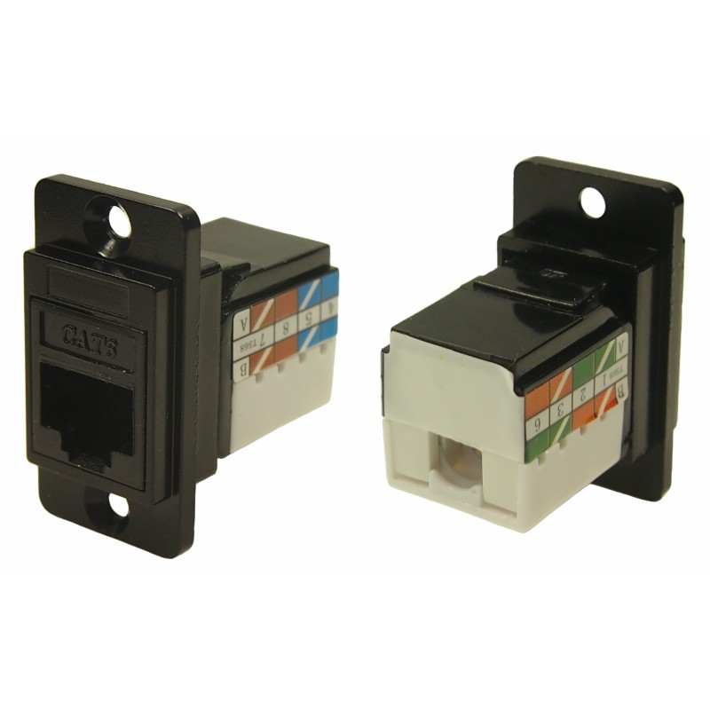 1 pcs - RS PRO Socket RJ45 Connector, Panel Mount, Cat6