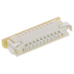 10 pcs - Molex, Easy On, 52207 1mm Pitch 10 Way Right Angle Female FPC Connector, ZIF Top Contact