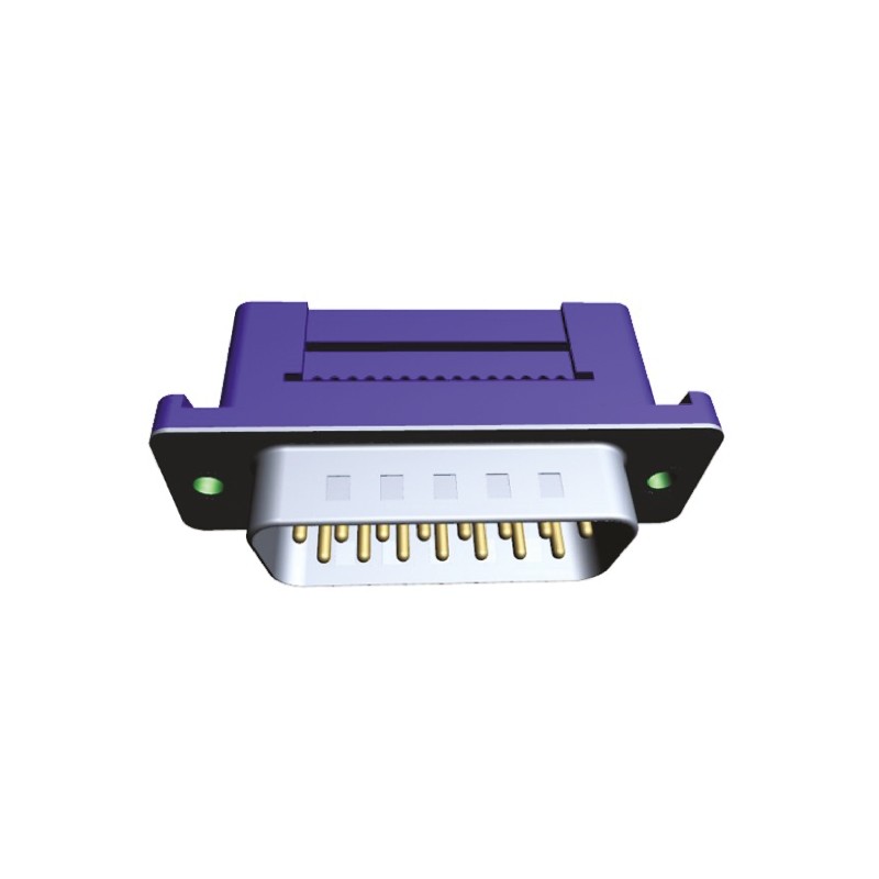 1 pcs - Wurth Elektronik 618 25 Way Cable Mount D-sub Connector Plug, 2.77mm Pitch