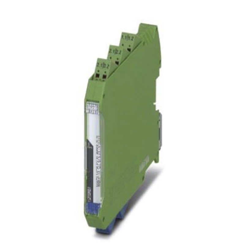 1 pcs - Phoenix Contact 2 Channel Zener Barrier, Repeater power supply, Current Input, Current Output, ATEX