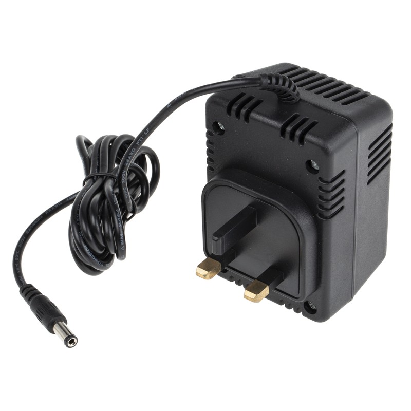1 pcs - RS PRO 20W Plug-In AC/AC Adapter 12V ac Output, 1.6A Output