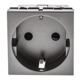 1 pcs - Legrand 1 Gang Plug Socket, 16A, Type F - German Schuko, Indoor Use