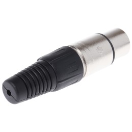 1 pcs - RS PRO Cable Mount XLR Connector, Female, 250 V ac, 5 Way, Silver Plating