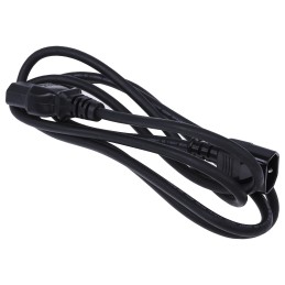 1 pcs - RS PRO IEC C14 Plug to IEC C15 Socket Power Cord, 2m