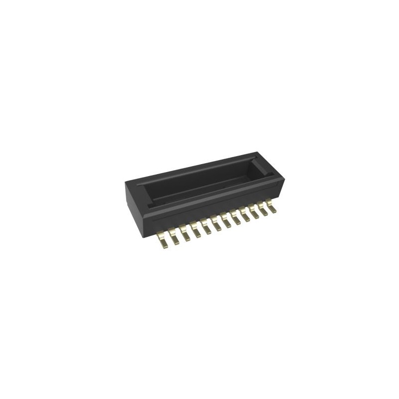 10 pcs - Amphenol Communications Solutions BergStak Series PCB Mount PCB Connector, 20-Contact, 2-Row, 0.4mm Pitch, Pin