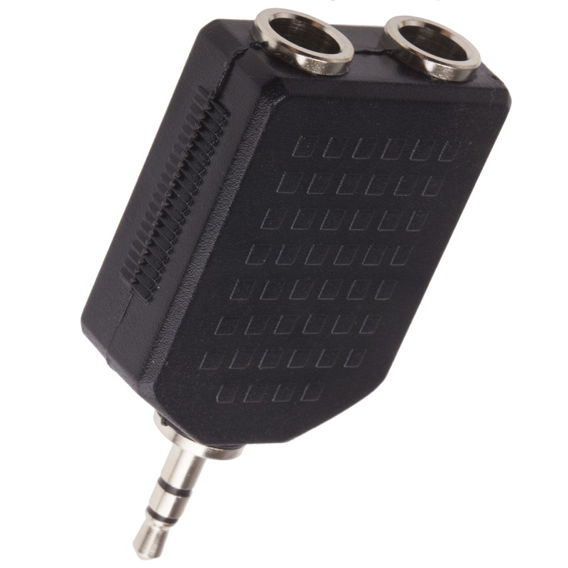 1 pcs - RS PRO AV Adapter, Female 1/4 in Stereo to Male 3.5 mm Stereo