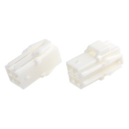 10 pcs - JST Female Connector Housing, 4 Way, 2 Row