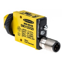 1 pcs - Banner Diffuse Photoelectric Sensor, Block Sensor, 380 mm Detection Range