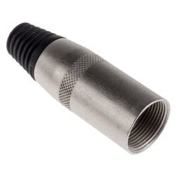 1 pcs - RS PRO Jack Connector 6.35 mm Cable Mount Mono Plug, 2Pole