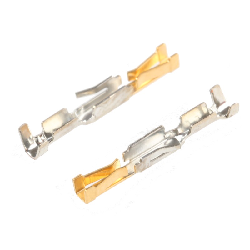 1000 pcs - TE Connectivity AMPMODU HE14 Series Female Crimp Terminal, 28AWG Min, 24AWG Max