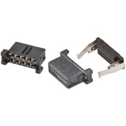 1 pcs - TE Connectivity 24-Way IDC Connector Socket for Cable Mount, 2-Row