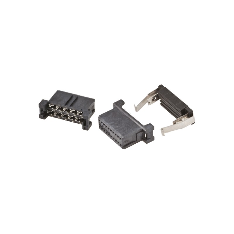 1 pcs - TE Connectivity 24-Way IDC Connector Socket for Cable Mount, 2-Row