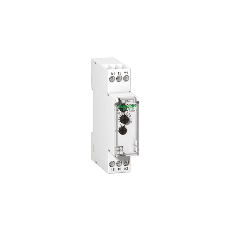 1 pcs - Schneider Electric IRTMF Series DIN Rail Mount Timer Relay, SPDT