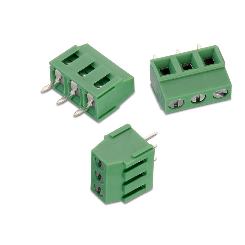10 pcs - Wurth Elektronik 2143 Series PCB Terminal Block, 2-Contact, 3.81mm Pitch, Through Hole Mount, 1-Row, Solder Terminatio